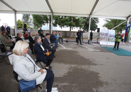 Otvoritev hodnika in kolesarske steze Cerknica  Dolenje Jezero 22 FOTO LJUBO VUKELIČ